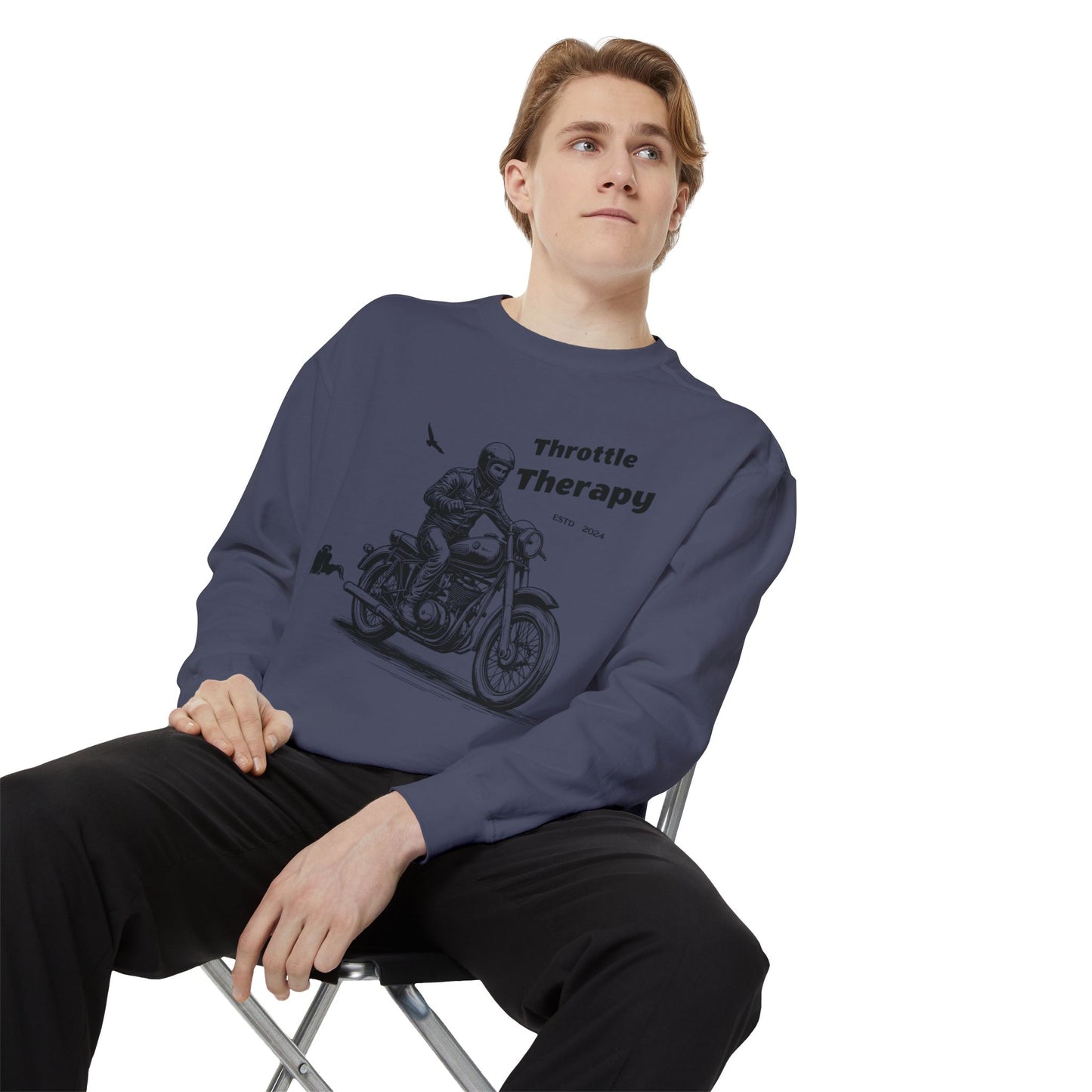 SW-064ML-24 Comfy Bike lover Sweatshirt