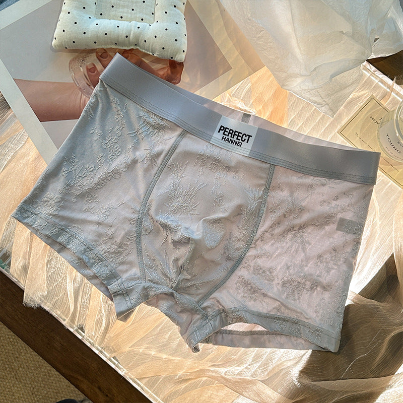 Mens Boxer Briefs For Summer Mid-rise Form-fitting And Breathable