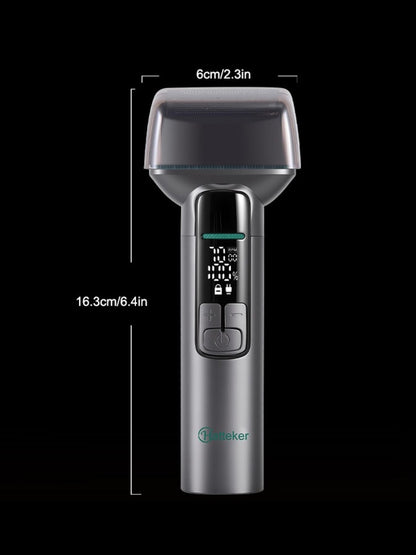 Rechargeable Electric Shaver with LED Display
