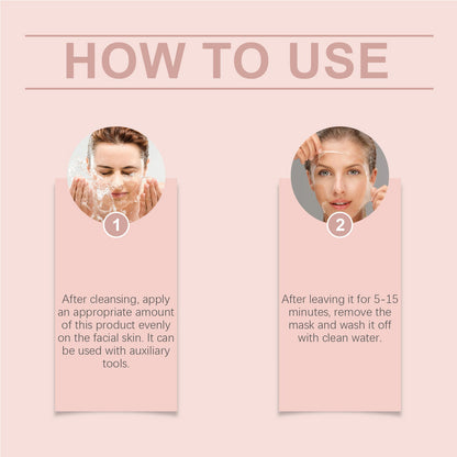 Hoygi Collagen Tear Mask, Gentle Cleansing, Exfoliating, Moisturizing, Moisturizing, Skin Care And Brightening Mask