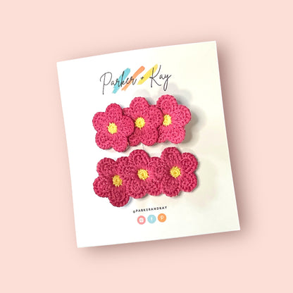 Sunny Blooms Hair Clips