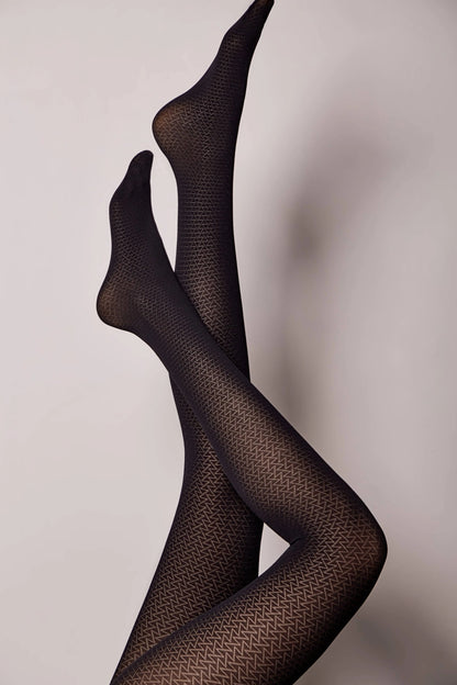 Fantasy Tights Conte Graphic - Geometric Pattern