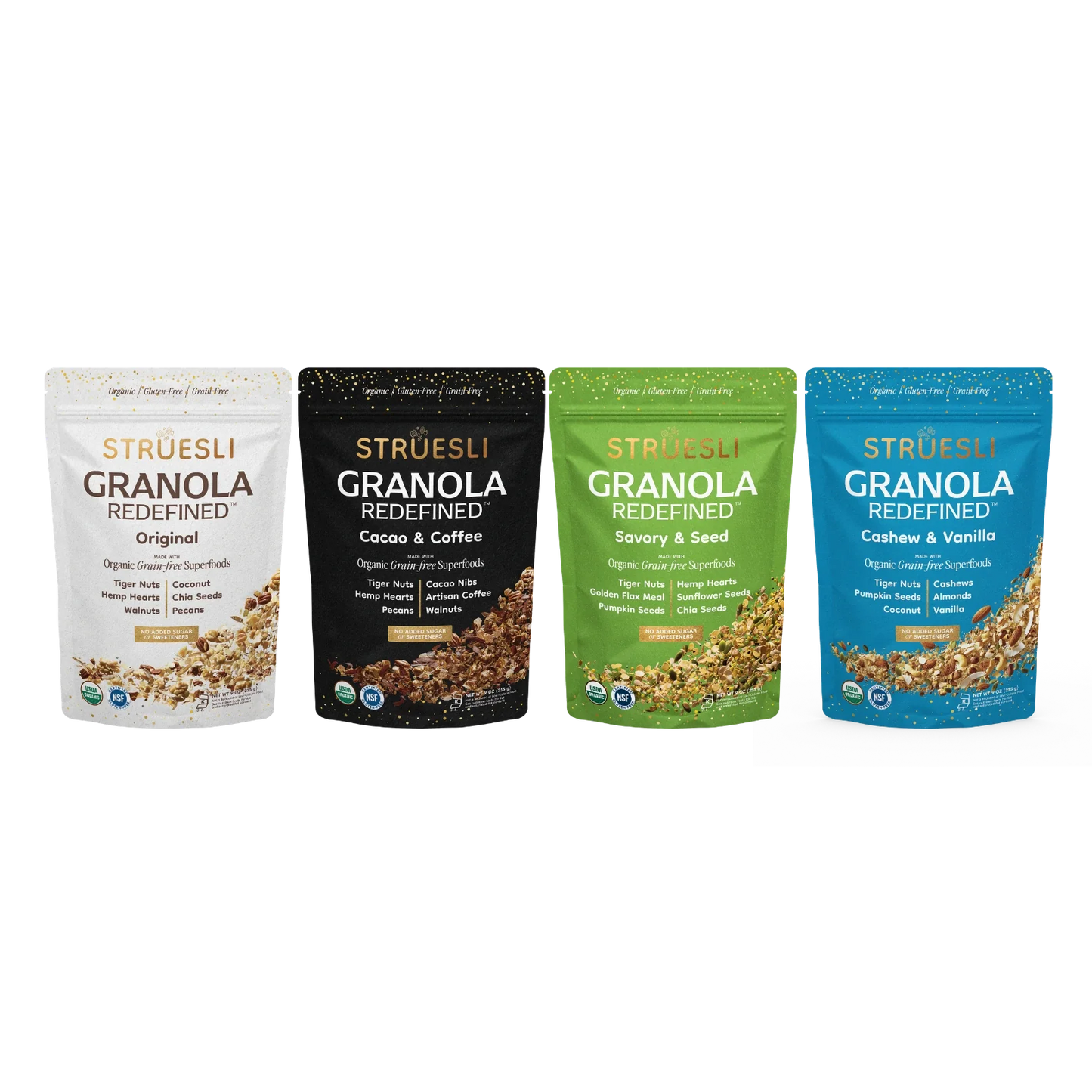 Struesli Organic Granola | Variety Pack
