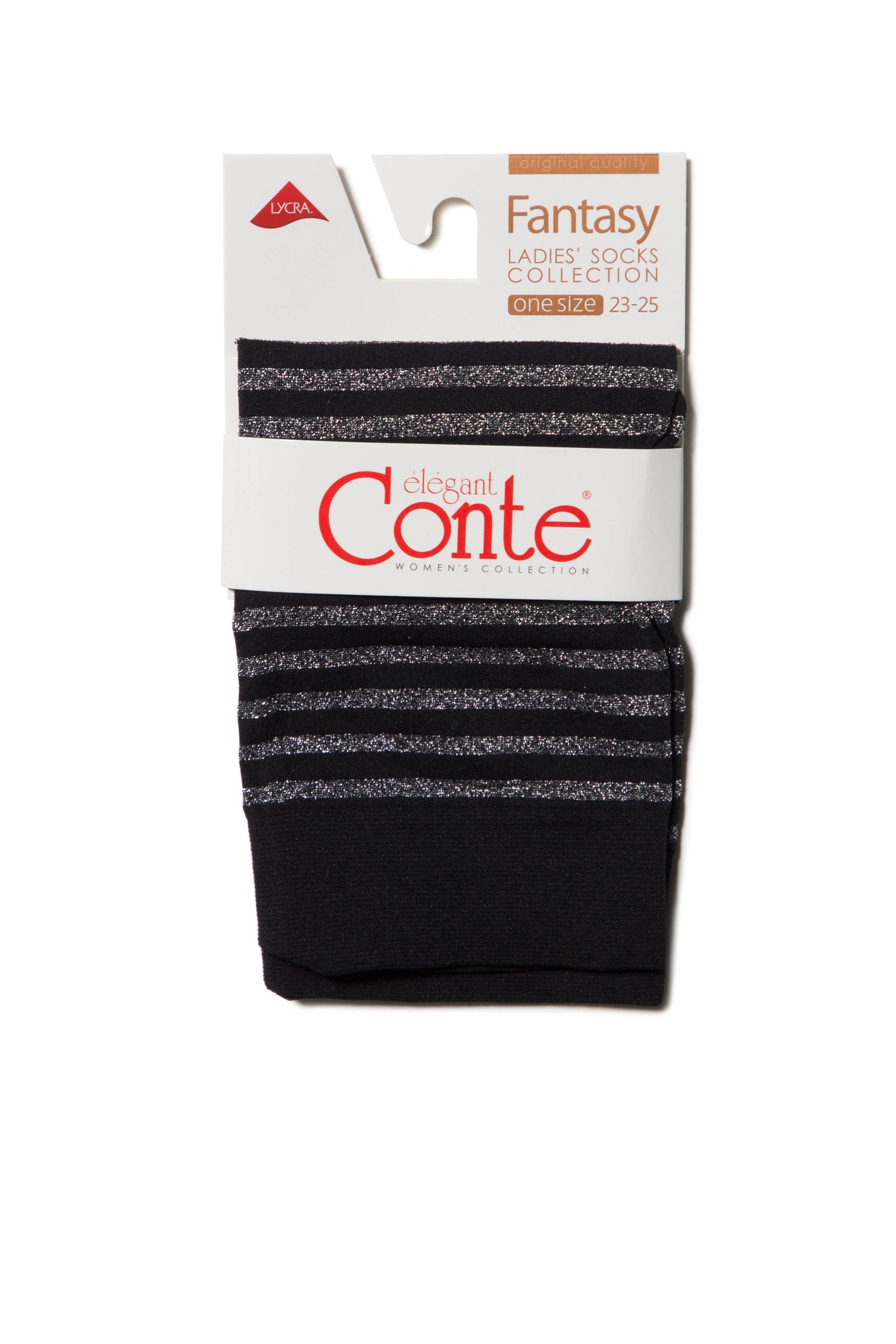 Socks Conte Fantasy - Shimmering Stripe