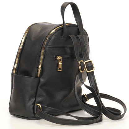 The Sleepy Panda Mini - Vegan Leather Mini Backpack