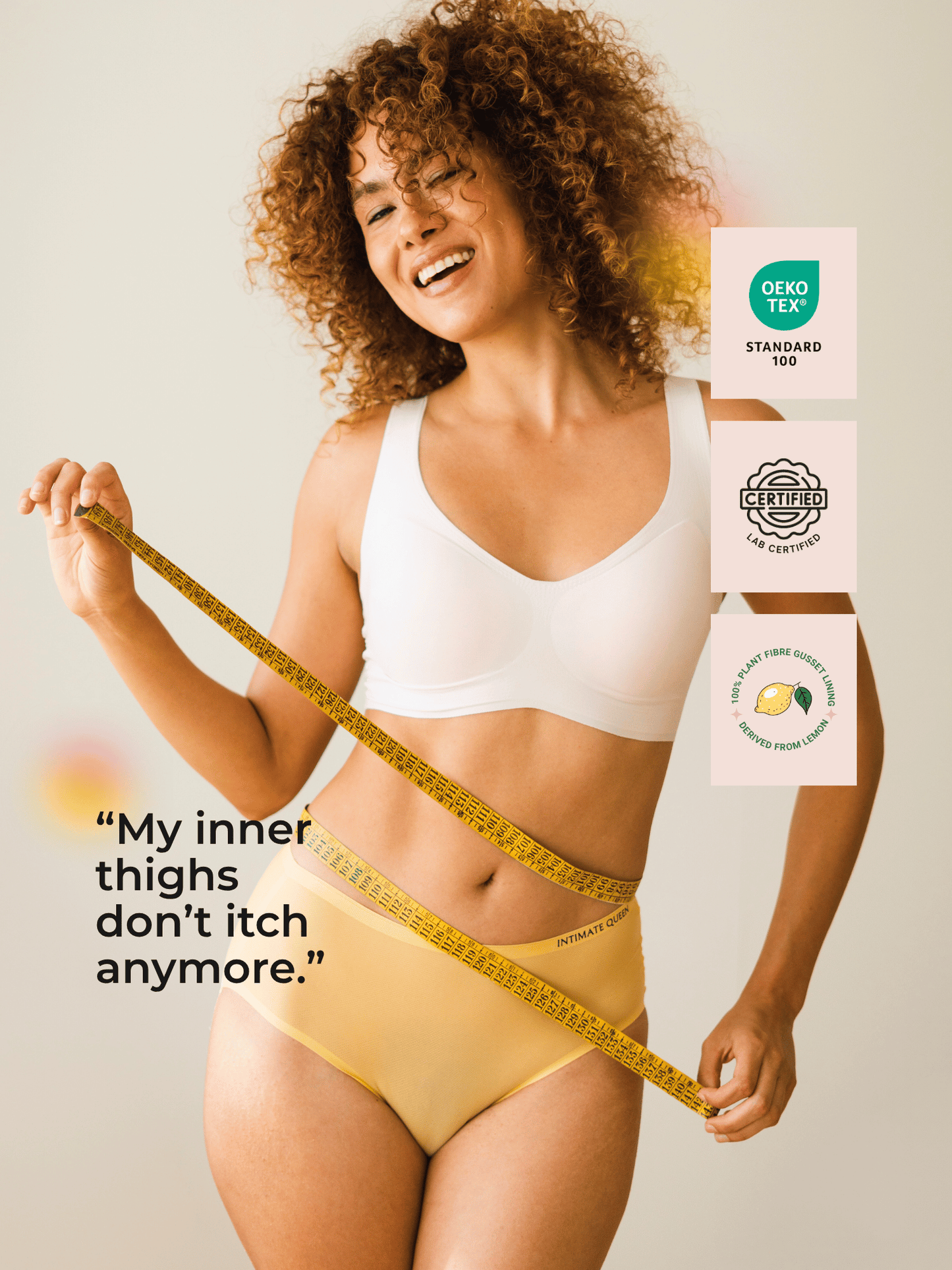 Lemon Bae Wellness Seamless Briefs