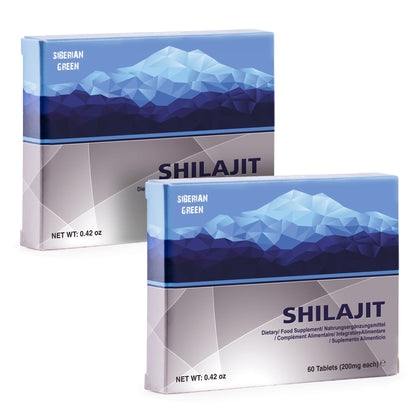 Blue Mountain Mumiyo Shilajit Tablets – 120 Count (2 x 60 Pack)
