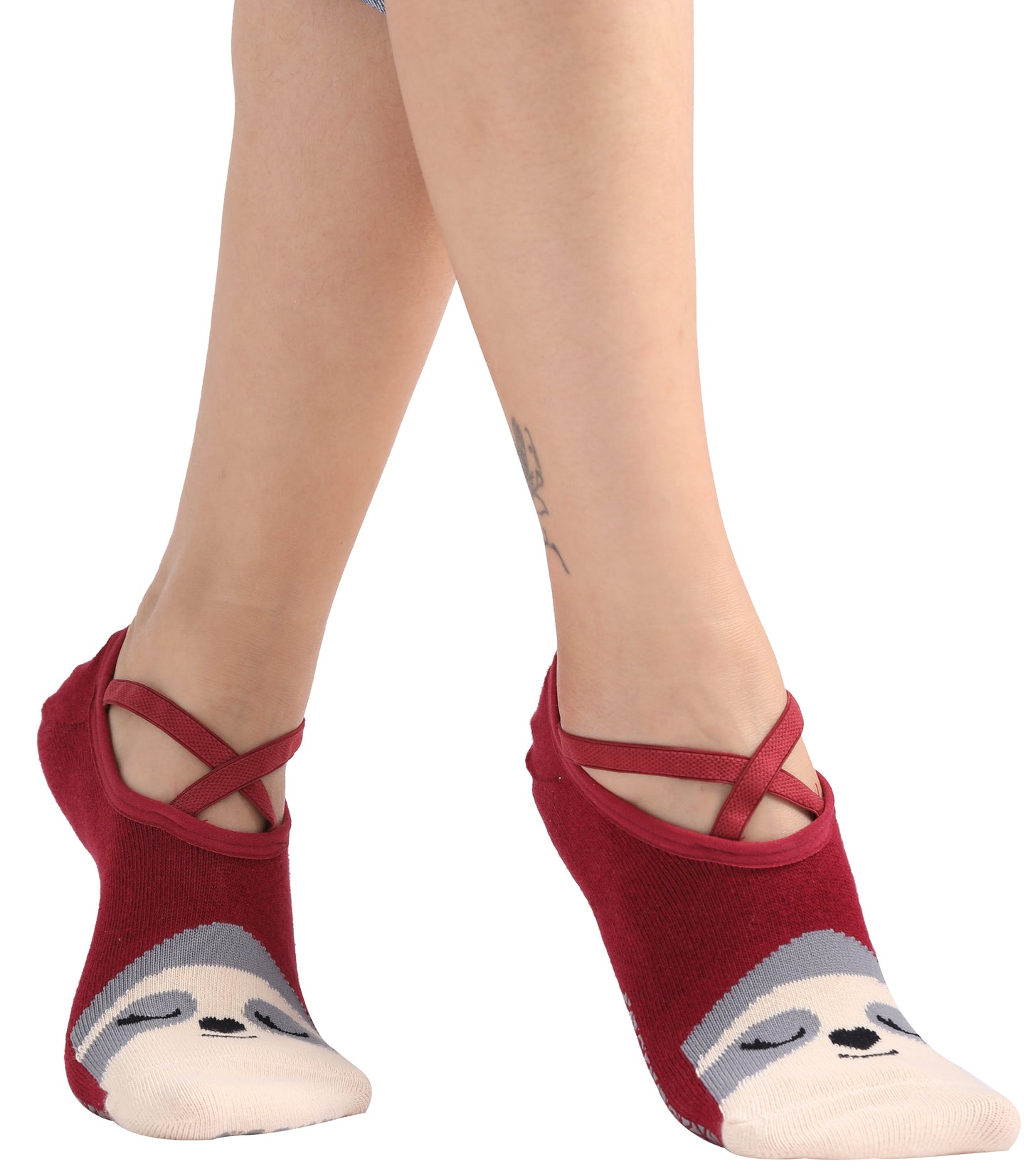 Non-Slip Women's Hospital Socks (Animals)