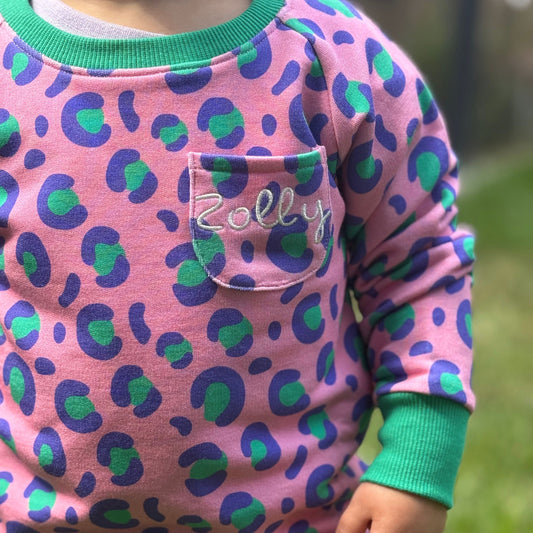 Wild Pink Bamboo Sweater