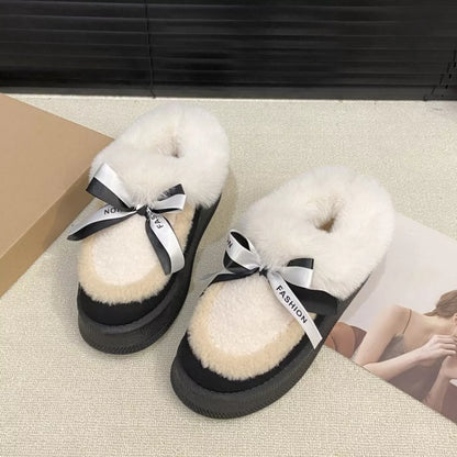 Round Toe Platform Boots