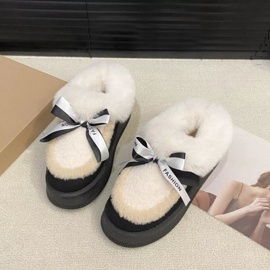 Round Toe Platform Boots