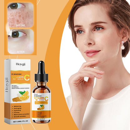Hoygi Vitamin C Facial Essence, Moisturizing, Hydrating, Brightening, Moisturizing, Anti-Wrinkle And Firming Facial Care Essential Oil