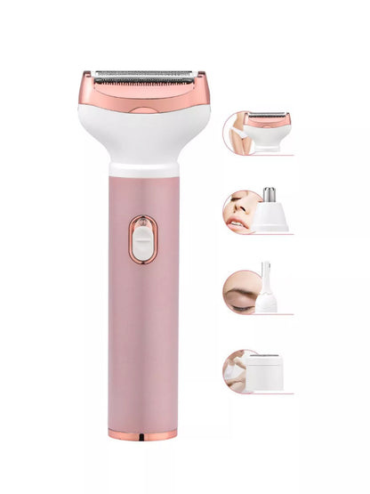4-in-1 Rechargeable Painless Hair Removal Epilator