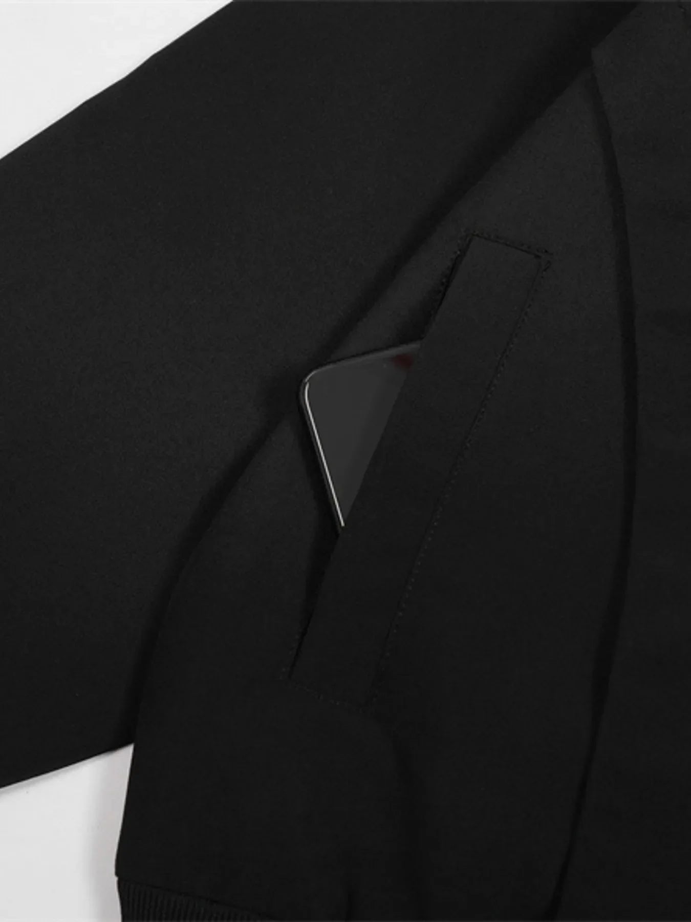 Men's Zip Up Long Sleeve Jacket