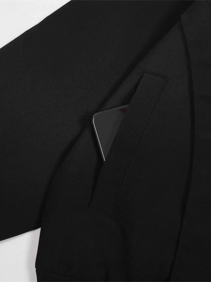 Men's Zip Up Long Sleeve Jacket