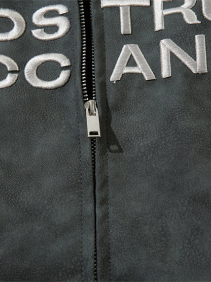 Men's Long Sleeve Zip-Up Jacket