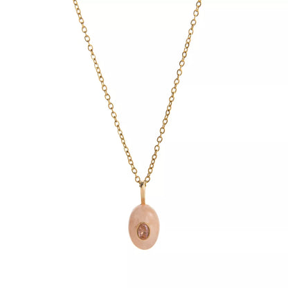 Natural Stone Pendant Necklace
