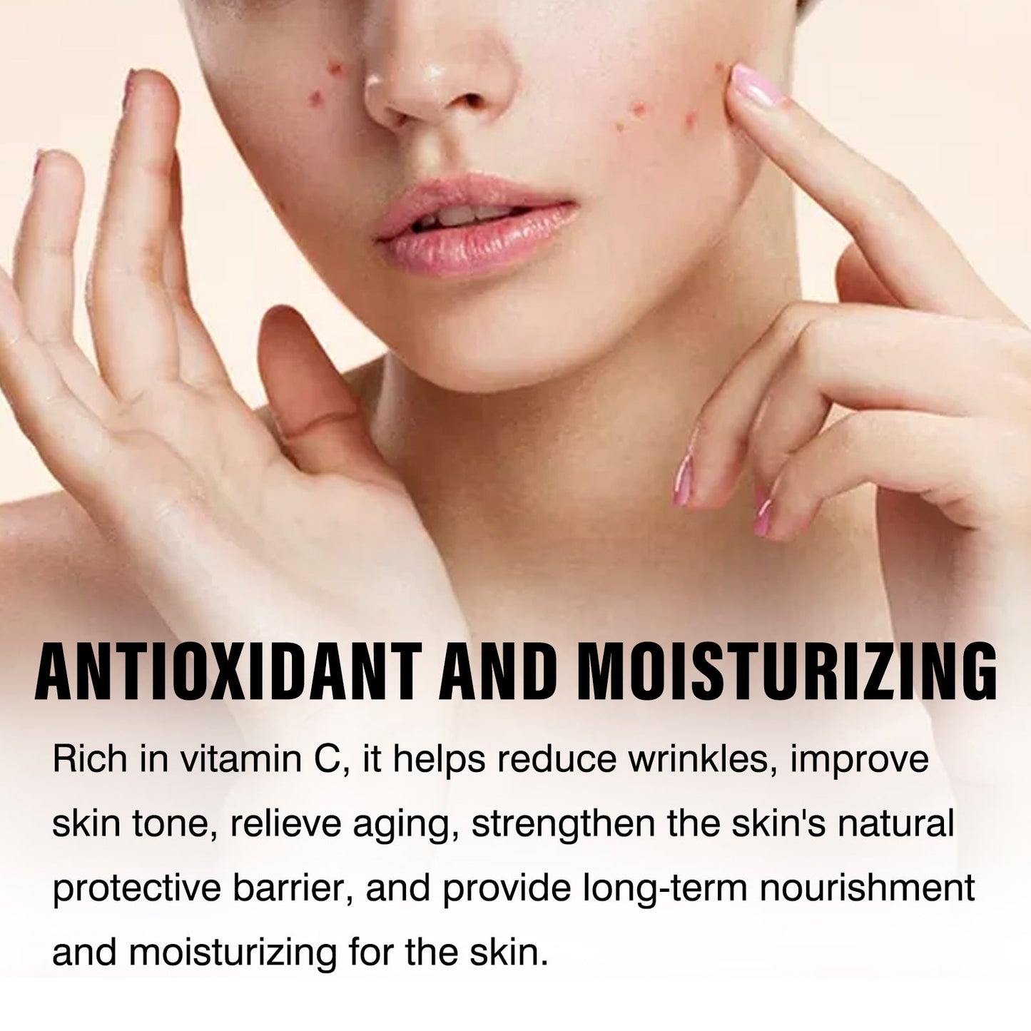 OUHOE Ferulic Acid Serum, Lighten Fine Lines And Spots Revitalize Skin Delicate Pores Repair Dry Skin Moisturize