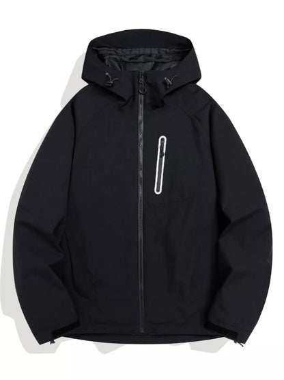 Men's Plus Size Lightweight Zip Up Jacket