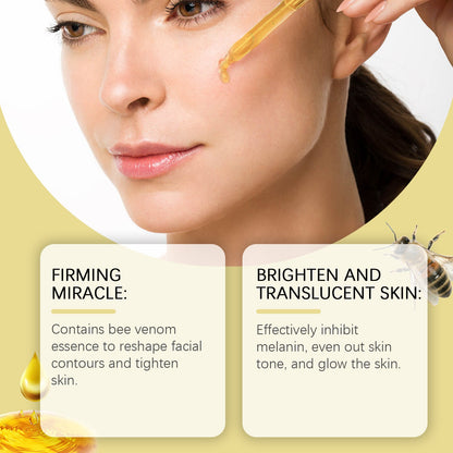 Ouhoe Bee Venom Facial Essence Hydrates And Moisturizes Skin And Reduces Fine Lines And Wrinkles On The Face