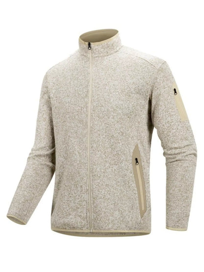 Men's Full Size Full-Zip Outdoor Jacket Plus Size