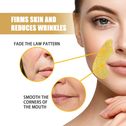 EELHOE Retinol Nasolabial Folds Patch, Nourish Skin Smooth And Delicate Skin Improves And Reduces Fine Lines