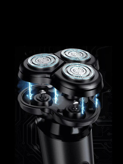 3-Head Rotary Electric Shaver