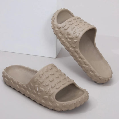 Open Toe Platform Slippers