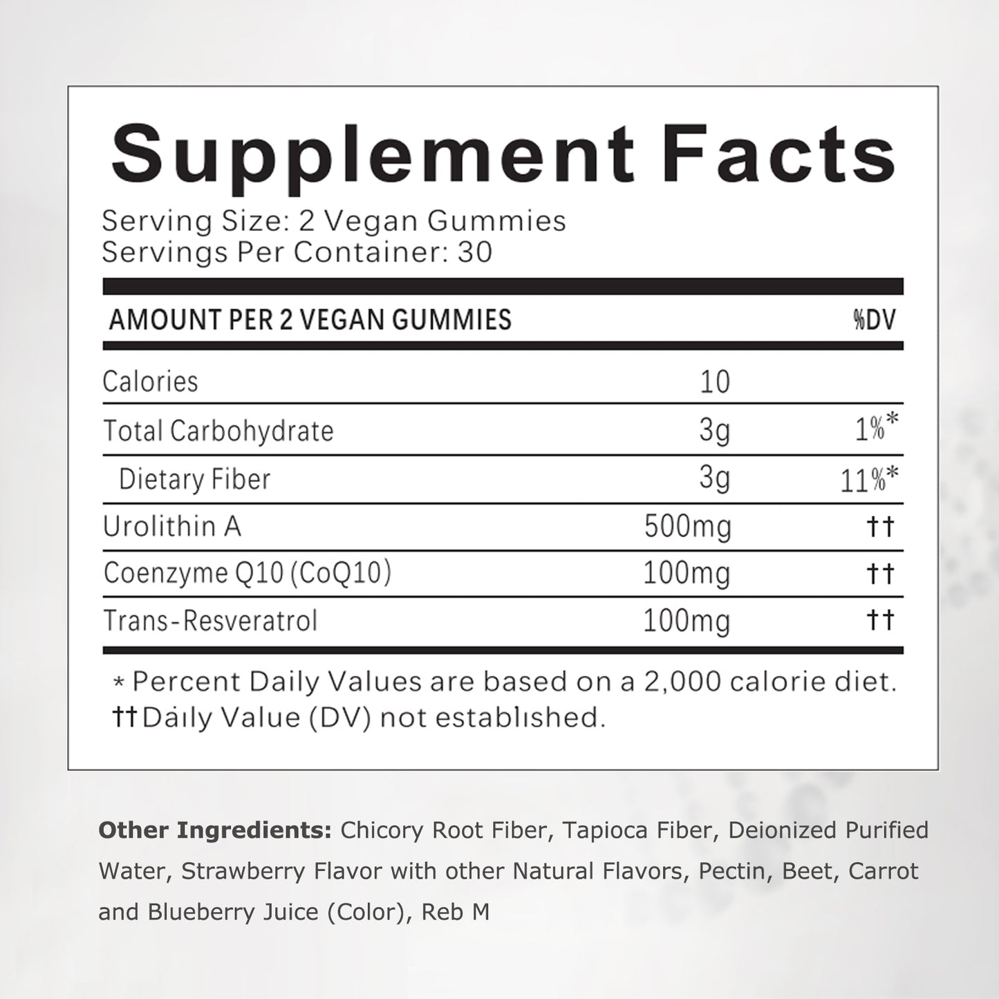 WINYEL Urolithin A Supplement Gummies - For Healthy Aging Cellular Energy Muscle Strength And Longevity - 60 Gummies