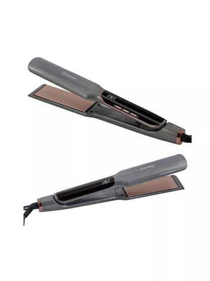 Curling and Straightening Hair Iron with Temperature Control