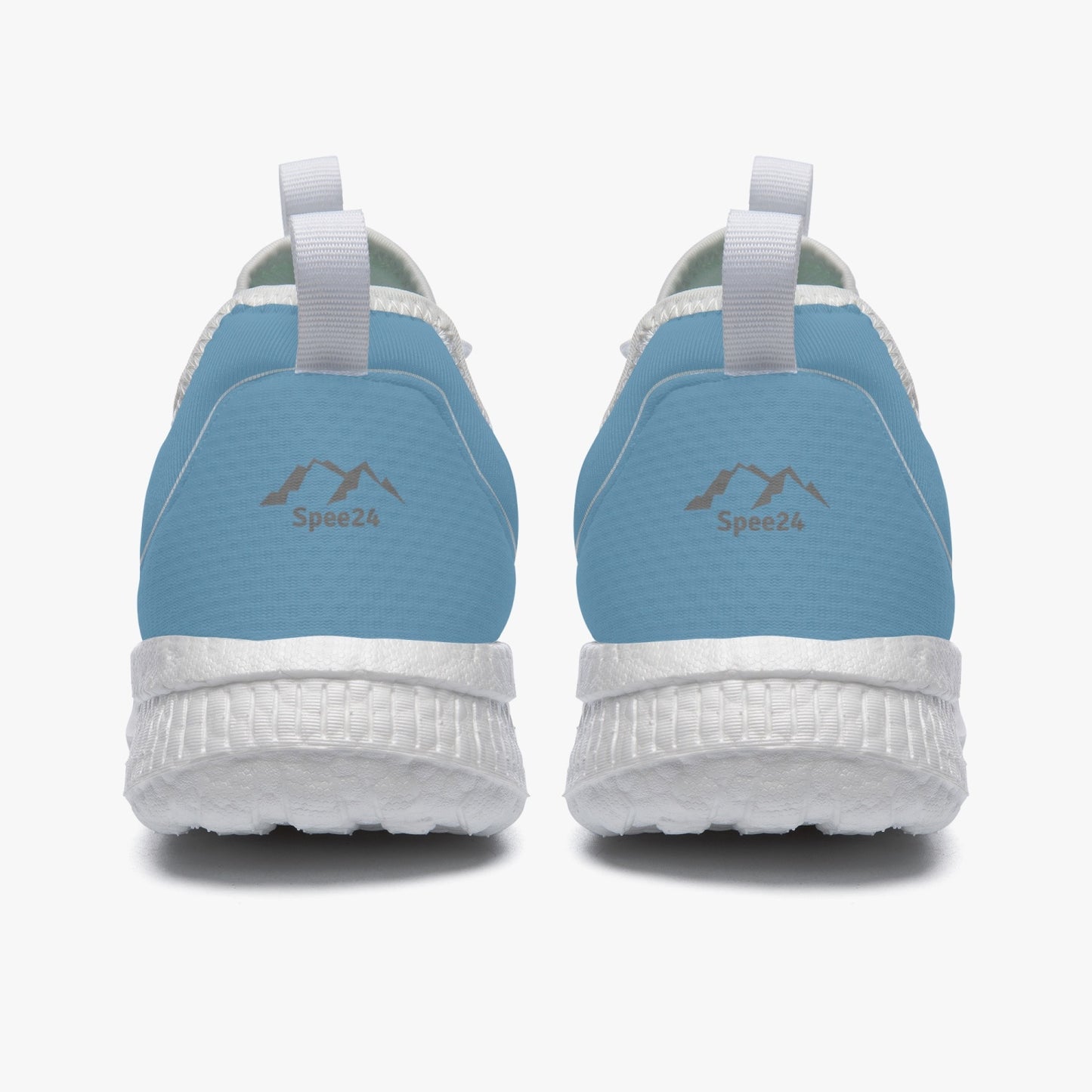 SHO-011BLU-24  Casual Mesh Sports Sneakers