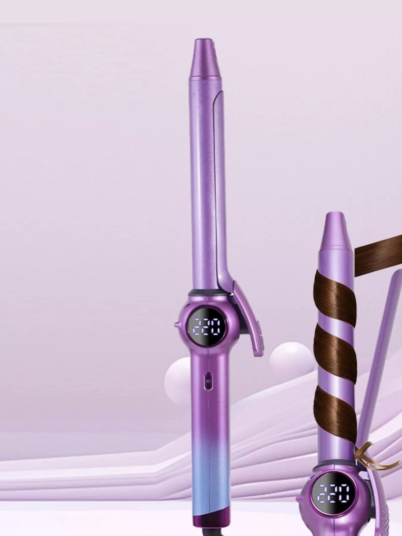 Negative Ions Curling Iron