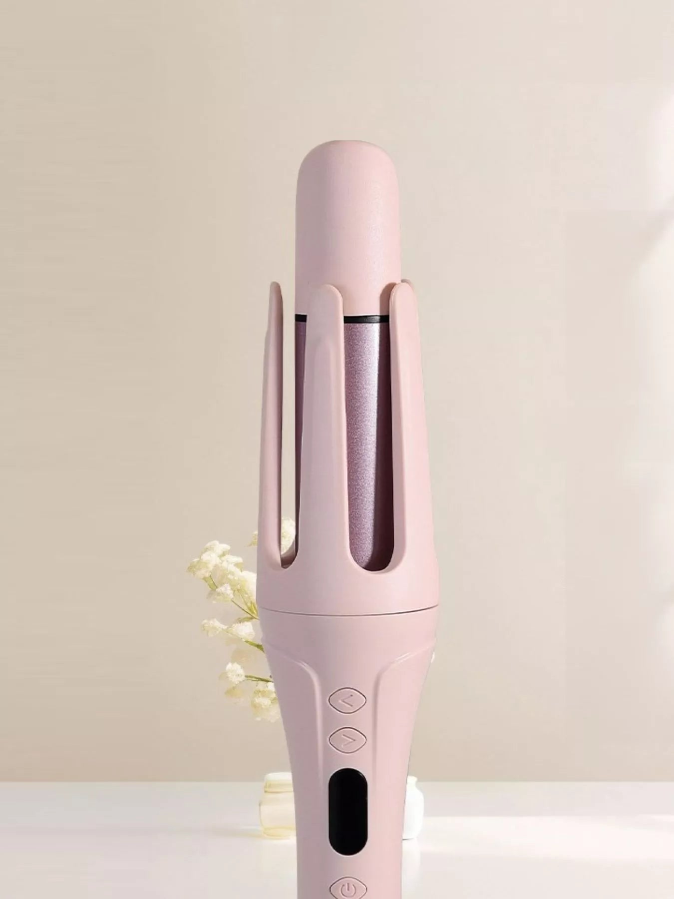 Large Wave Automatic Rotating Curling Iron with 4-Level Temperature Control