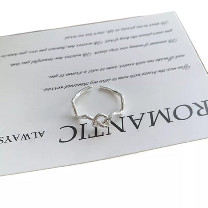 Lightweight Knot Open Ring