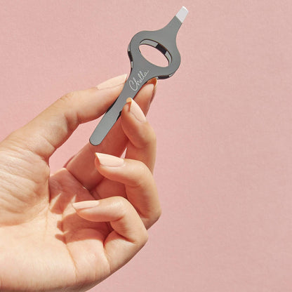 slanted tip tweezers