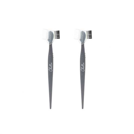 razor with brush and comb cap 2pk