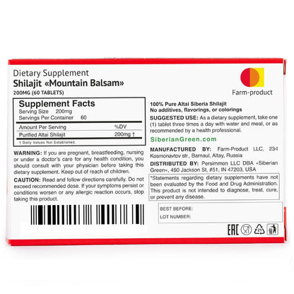 Elevate Your Wellness with Altai Mumio – Mountain Balsam