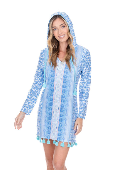 Lake Como Hooded Cover Up