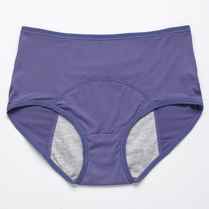 Women's Physiological Underwear Menstruation Period Leak-proof Holiday Safety Mid-waist Ice Silk Summer Thin