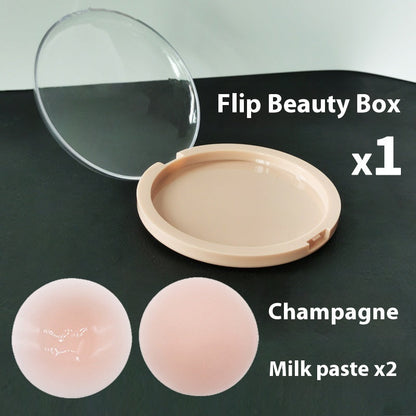 Anti Glare And Traceless Solid Silicone Nipple Patch