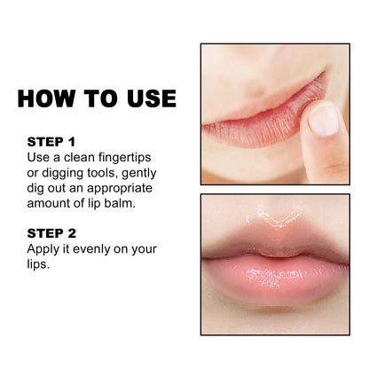 Hoygi Lip Balm, Fade Lip Lines Anti Cracking And Peeling Hydrating Plentiful Water Embellish Lip Care