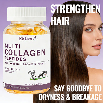 Multi-source Collagen Peptide Soft Capsules