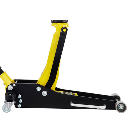 VEVOR 3 Ton Low Profile Aluminum Steel Racing Floor Jack DualPump Lift Car Auto