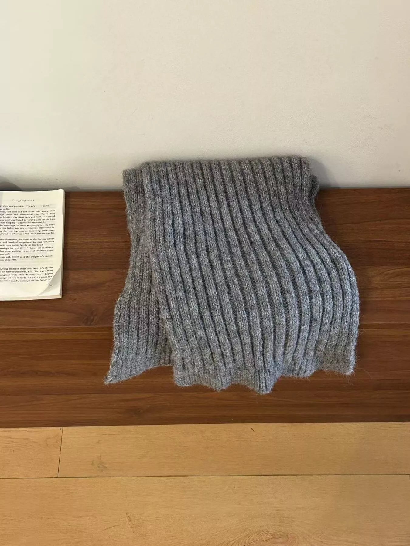 Cozy Knitted Winter Scarf