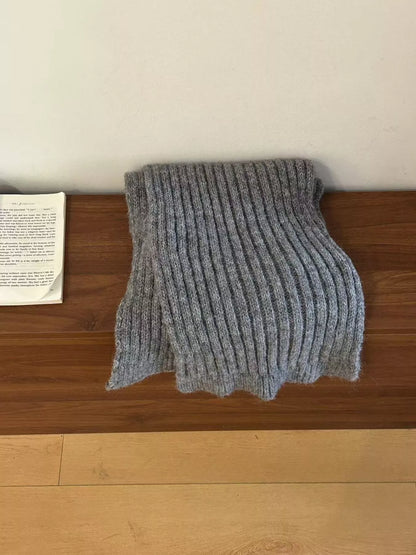 Cozy Knitted Winter Scarf