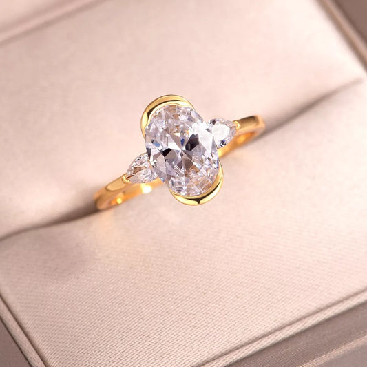 2.5 Carat Moissanite 925 Sterling Silver Ring