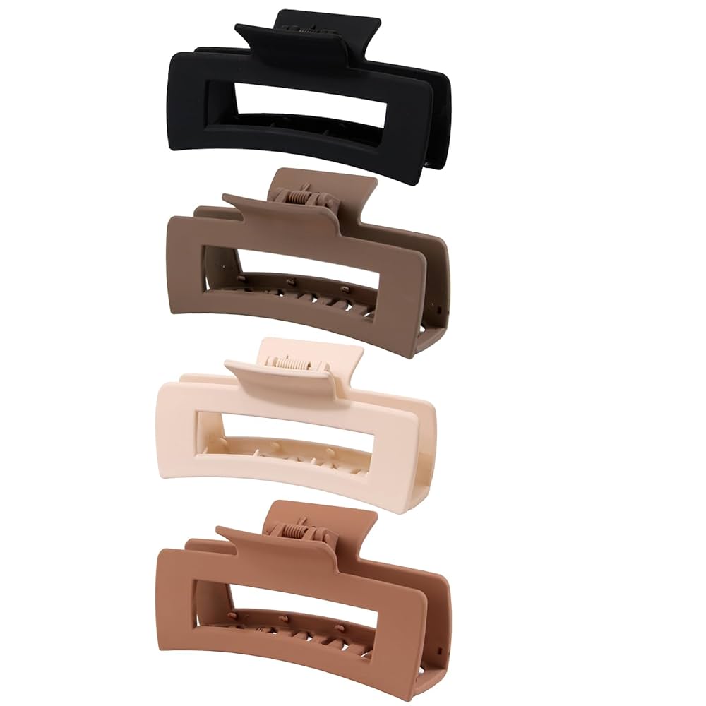 AOLALOW Big Hair Claw Clips - 4 packs