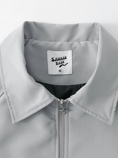 Men's Zip Up Long Sleeve Jacket