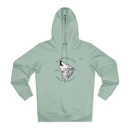 HD-052ML-24 Howling Wolf Hoodie Wolf Art Wilderness Howl Design