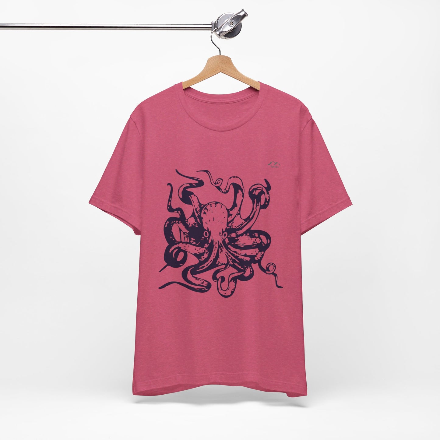 TS-034ML-24 Octopus T-Shirt Ocean Lover Octopus Art Design